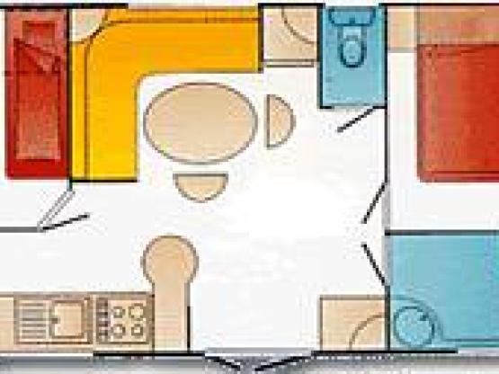Mobile-home 2 Chambres