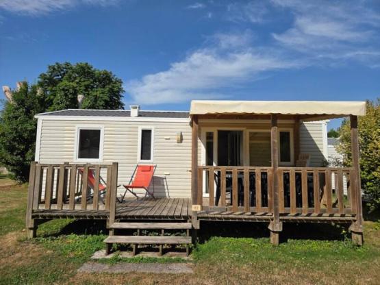 Bermuda mobile home 31m² + semi-covered terrace - air conditioning optional