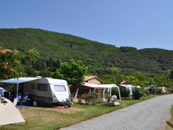 Pitch + 2 people + Private toilet. + electricity