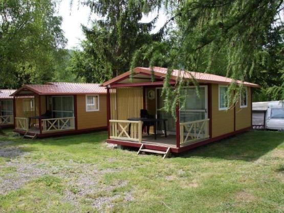 35 m² COMFORT Cabin (2 bedrooms) + covered patio with a view