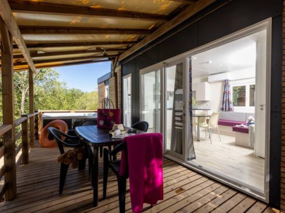 Mobil-Home Premium 2 bedrooms - air-conditioning + SPA