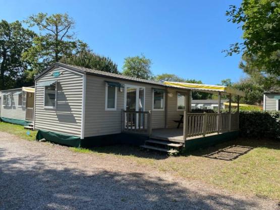 Mobile-home  Confort 34m² (3 bedrooms) + Half-covered terrace