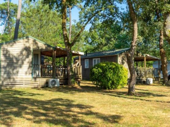 Mobile Home 2 bedrooms 26m² air-conditioned and television + covered terrace