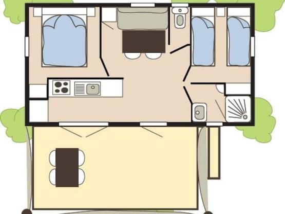 Cottage Languedoc 2 bedrooms **