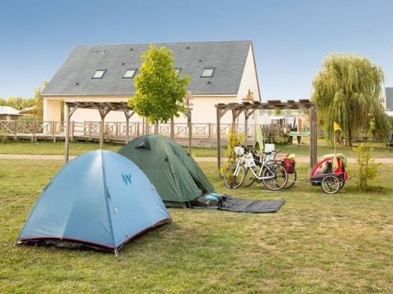 Gedeelde locatie Loire per fiets (op basis van 1 volwassene + fiets + tent)