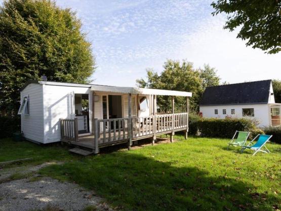 Mobile home Confort  - 2 bedrooms included access to the inside swimming pool