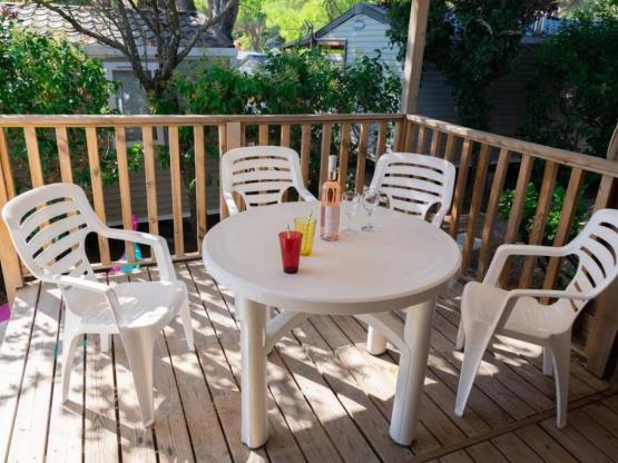 Mobil-home Lodgia 24 m² (2 Bedrooms) + Terrace + TV