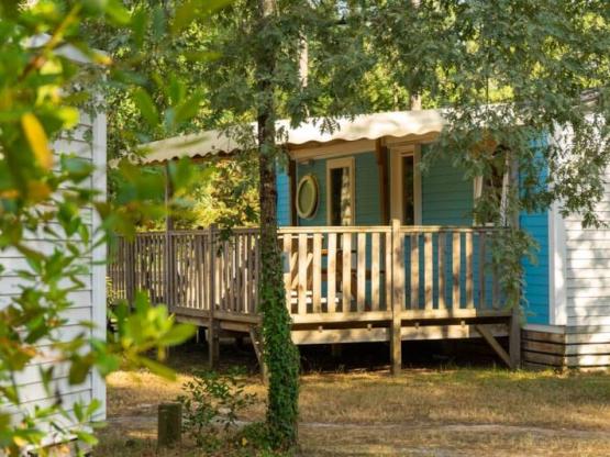 Mobil-home 3 bedrooms air-conditioning 30m² + terrace 12m²