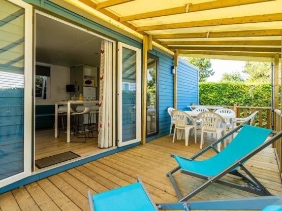 Mobile home Grand Large 34.5m² (3 bedrooms)  + TV + terrace