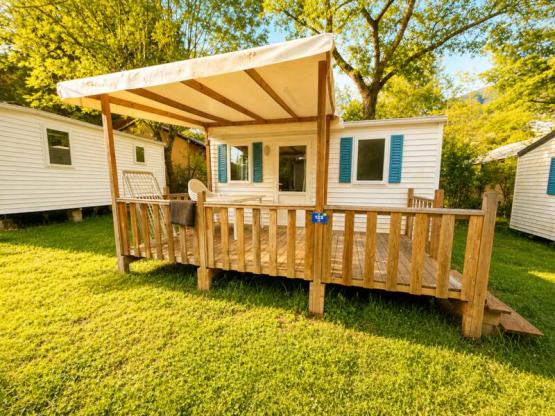 Mobile-home Standard 19m² 2 bedrooms - Half-covered terrace