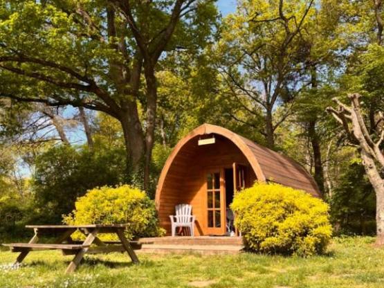 Pod 1 chambre (sans sanitaires) + Terrasse non couverte 6m² + Vue sur la Loire