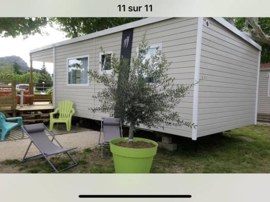Mobil-home RAPIDHOME 2018 Alizé 3 bedrooms - Half-covered terrace + Wifi