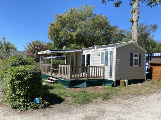 Mobile home  Confort+ 28m² (2 bedrooms) Half-covered terrace