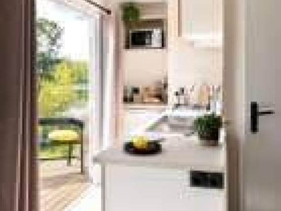 Mobile-home air-conditioned TV  28m² - 2 bedrooms