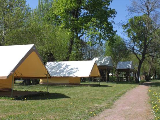 Treck Tent Standard 1 bedroom (without toilet blocks)