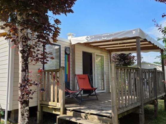 Mobile home Ibiza Solo 20m² + covered terrace - optional air conditioning