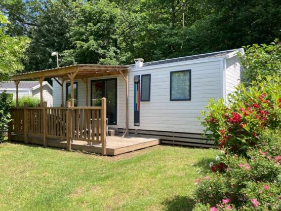 Mobile-home Standing Sancy 32m² / 3 bedrooms - Covered terrace