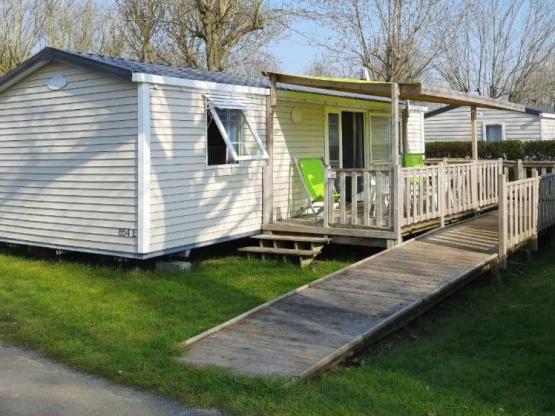 Mobil-home Life Premium 32m² PREMIUM - 2 bedrooms + TV (adapted to the people with reduced mobility)