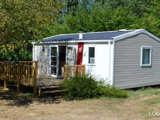 Mobilheim 26m² / 2 Schlafzimmer - terrasse 15m²