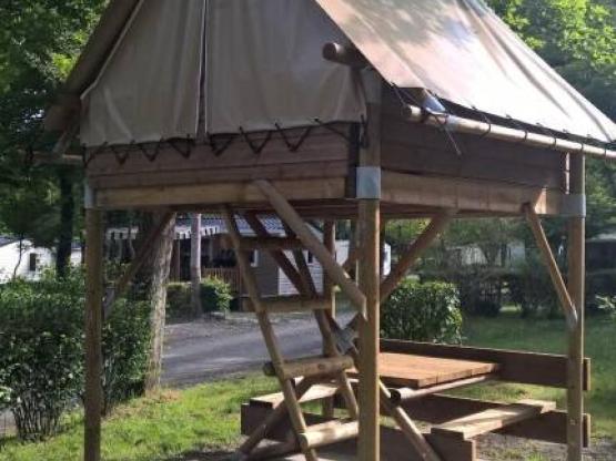 Tents BIVOUAC on stilts