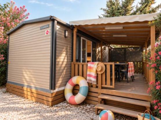 Mobile home LUXE (AIR-CONDITIONING + tv + Dishwasher) 6