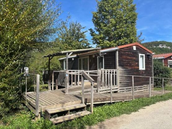 Cottage Caborde adapted to the people with reduced mobility - 32m² - 2 bedrooms, entirely accessible to the wheel chairs