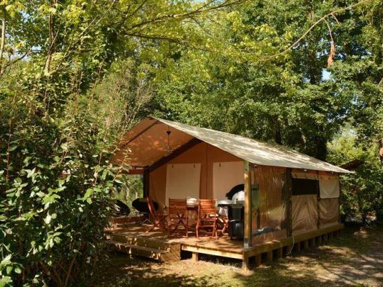 Lodge Robinson 2 slaapkamers overdekt terras 30 m²