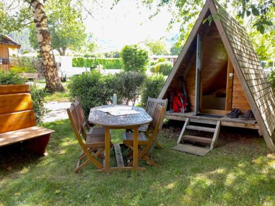 Wooden cabin REFUGE (without toilet blocks)
