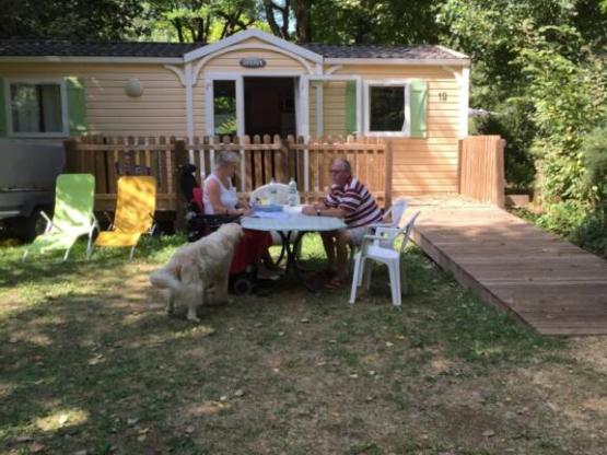 Mobile-home  - adapted to the people with reduced mobility