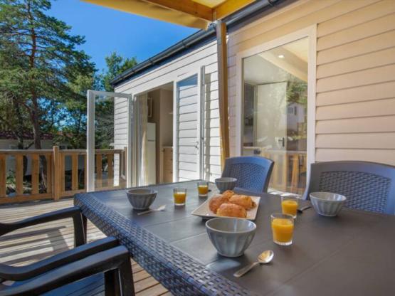 Mobile Home Raimu 28 m2 air conditioned- 2 bedrooms - Air conditioning- Terrace 15m2