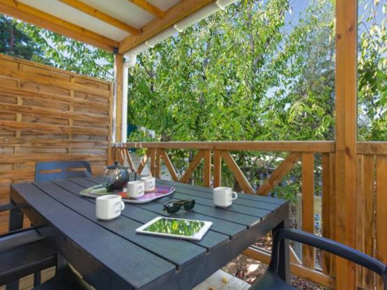 Chalet Pagnol 24 m2 air conditioned-2 bedrooms - Terrace 12 m2