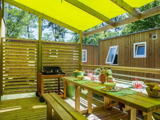 Stacaravan Privilège 2 slaapkamers met terras