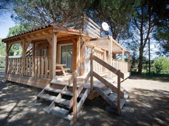 Chalet Confort 16 m² - 1 bedroom - air-conditioning (possibility of extra bed)