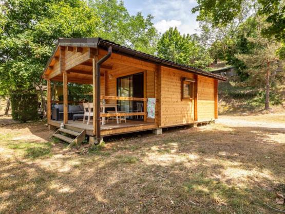 Chalet Privilege Green Cottage 25m2 TV - 2 bedrooms + terrasse couverte 15m2