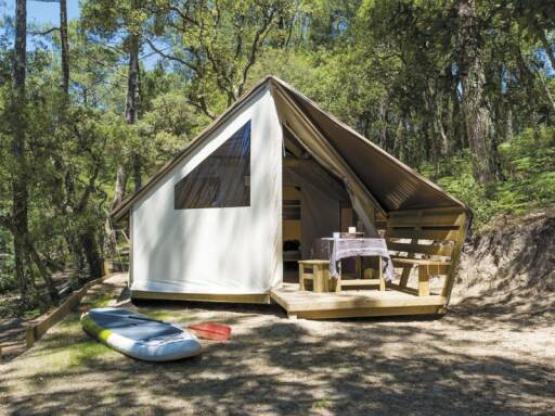 Eco-lodge 17m² + Half-covered terrace