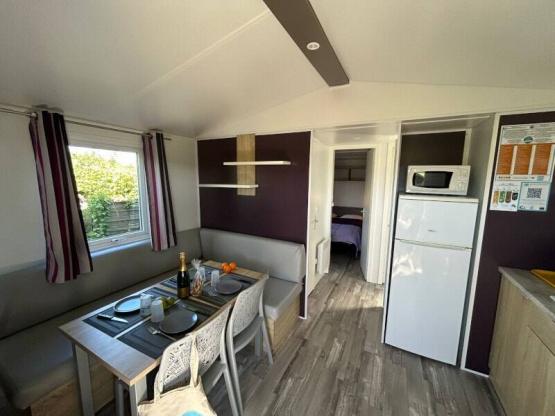 Mobil-home PREMIUM 2 bedrooms + sheltered terrace