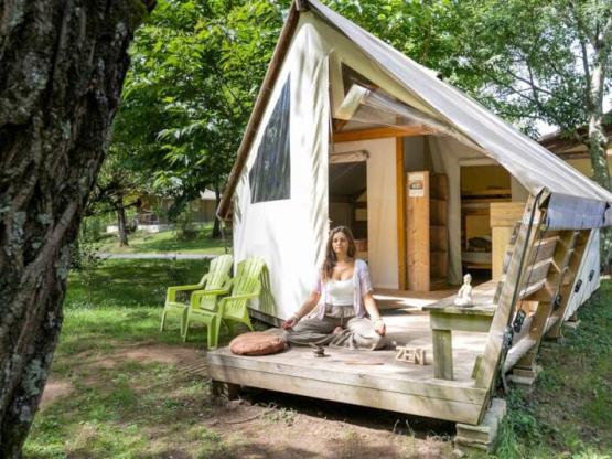 Ecolodge tent 4 pax. - 2 rooms, no sanitary