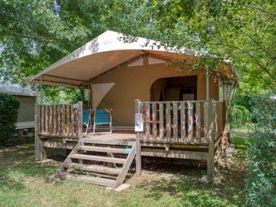 Lodge Canada 20m² - 2 bedrooms - sheltered terrace 13m²