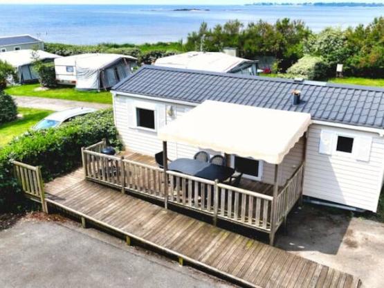 Mobil-home N°57 34m² Wheelchair friendly + terrace Seaview