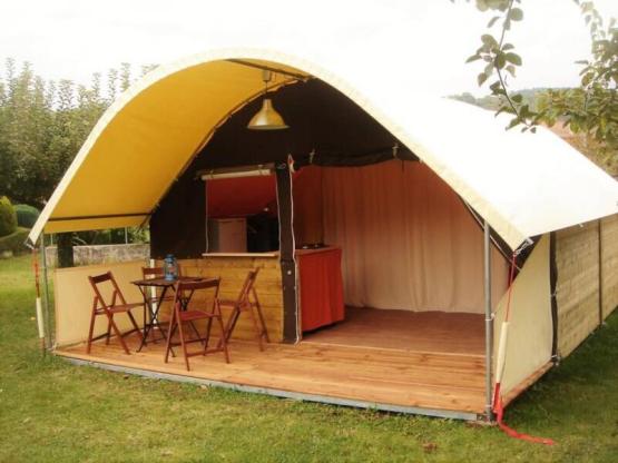 Tent Lodge 20m2 (2 bedrooms)