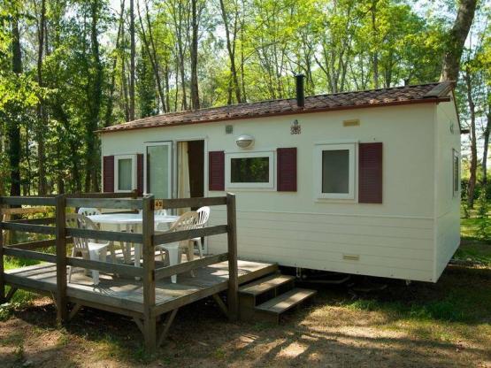 Mobile-home 2 bedrooms & air-conditioning
