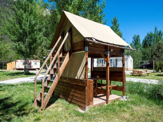 Tent BIVOUAC 10 m² - without toilet blocks