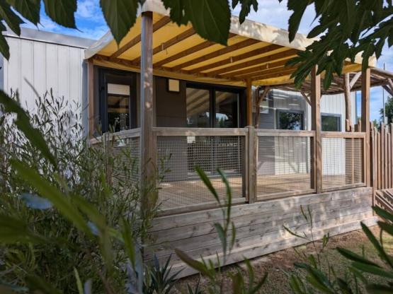 Mobil-home Méditerranée 3-bedroom and air-conditioned