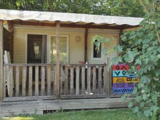 Mobile home 2 bedrooms + TV