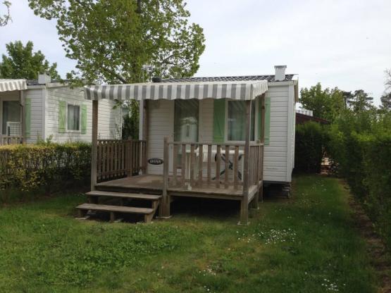 Mobile-home Duo - 1 bedroom - sheltered terrace - air-conditioning