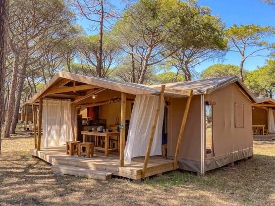 Lodge - 2 bedrooms - Without bathroom or toilet