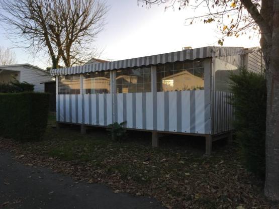 Mobile-home Confort Eco - 2 bedrooms - sheltered terrace