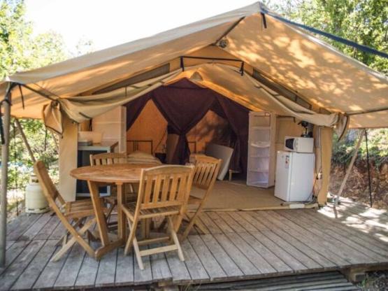 Nature - Tent Cabanon 25m² - 2 bedrooms - without toilet blocks