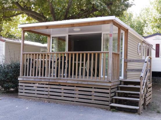 Mobil-home OHARA 2 bedrooms - sheltered terrace