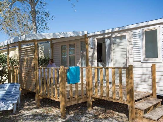 Mobile home MAGNOLIA  26m² (2 bedrooms) with terrace + air-conditioning